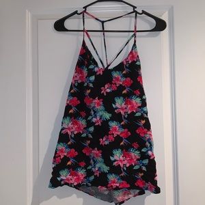 Floral tank top